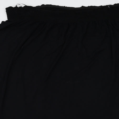 TU Womens Black   Flare Skirt Size 24  - Stretch waistband