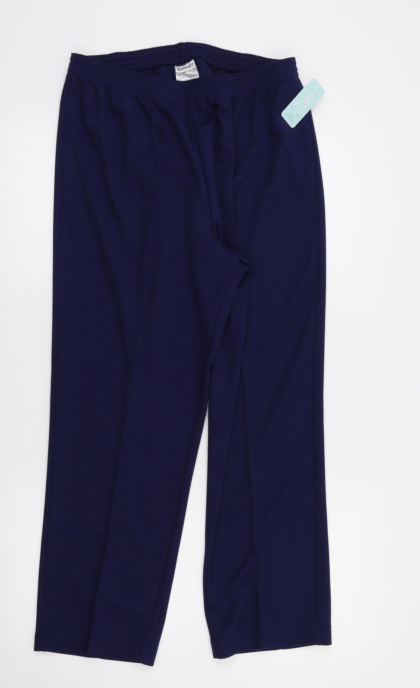 Damart Womens Blue   Trousers  Size 12 L26 in