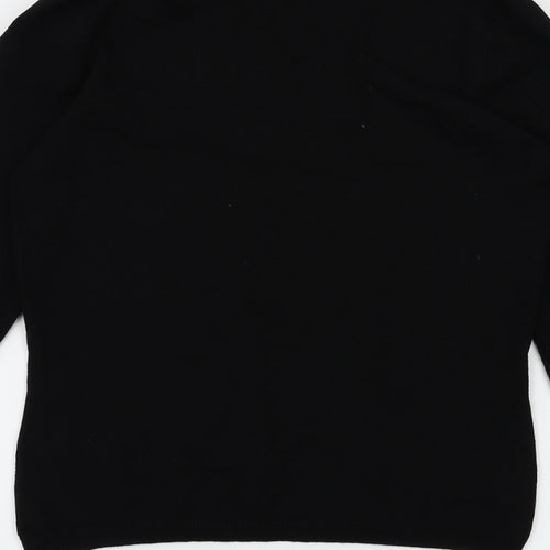 M&S Womens Black   Basic T-Shirt Size 8