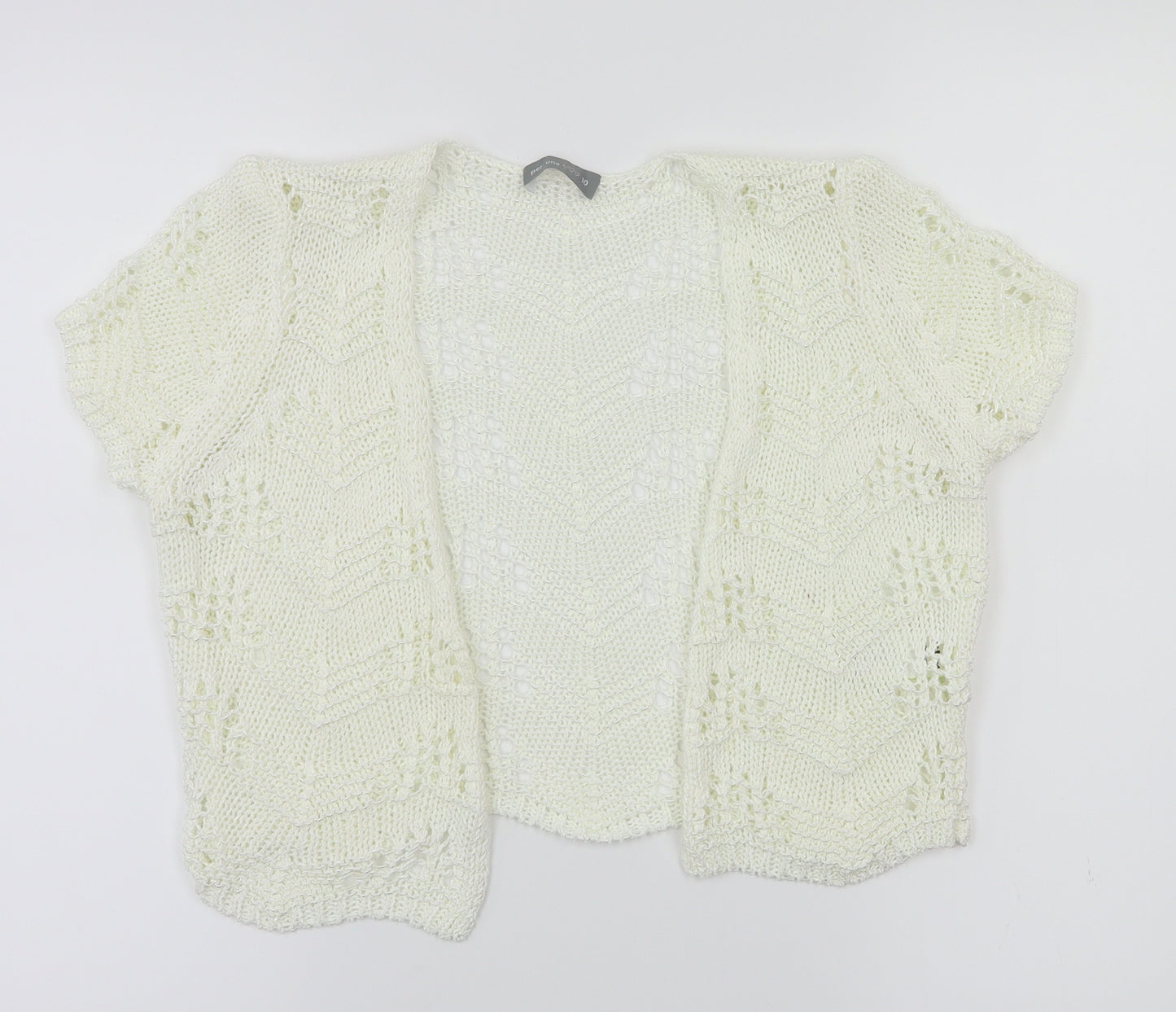 per una  Womens Ivory   Cardigan Jumper Size 10