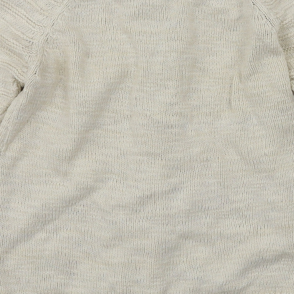 TU Girls Ivory Floral  Cardigan Jumper Size 3-4 Years