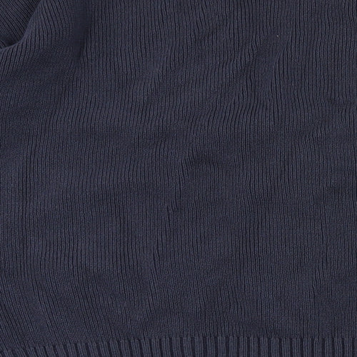 Carson  Womens Blue Argyle/Diamond  Cardigan Jumper Size M
