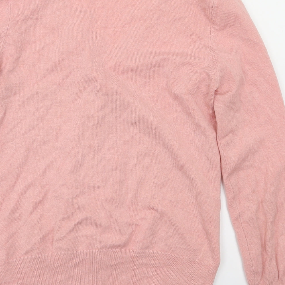 Blanco Tricot Womens Pink   Cardigan Jumper Size L