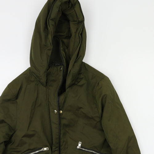 trf outer war  Womens Green   Jacket Coat Size S