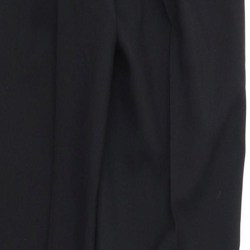 Rassums Womens Black   Trousers  Size 8 L32 in