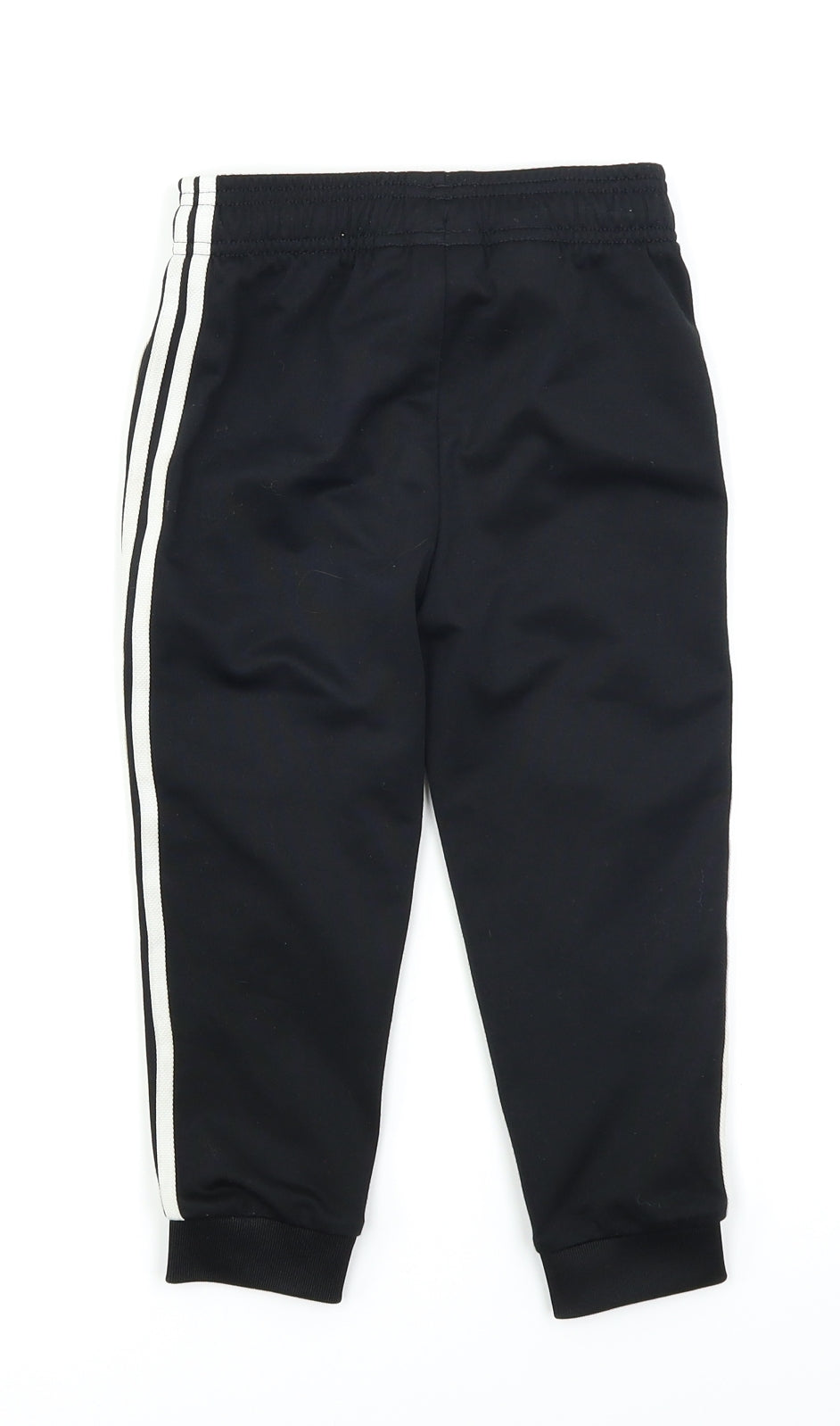 adidas Boys Black   Jogger Trousers Size 3-4 Years
