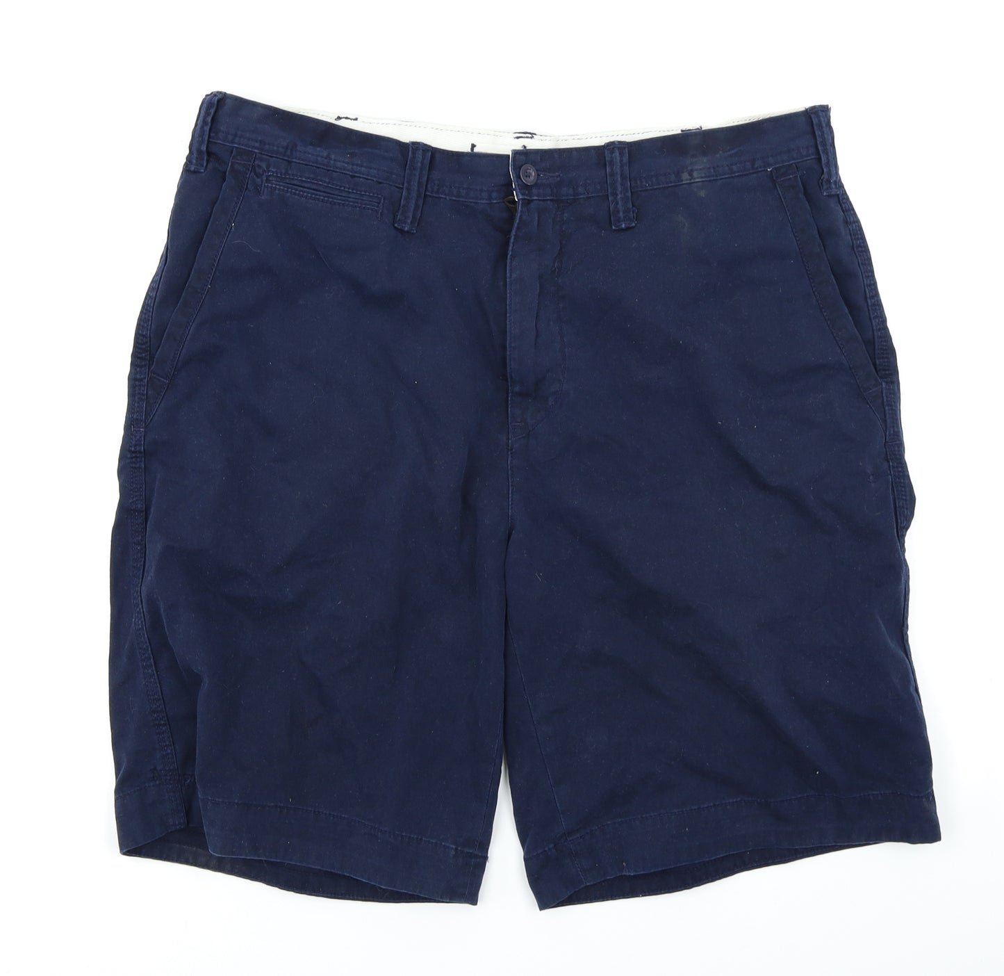 Polo Ralph Lauren Mens Blue   Chino Shorts Size 36 in