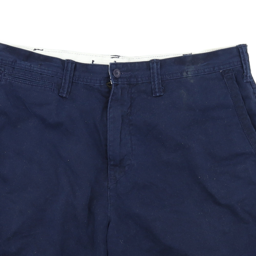 Polo Ralph Lauren Mens Blue   Chino Shorts Size 36 in