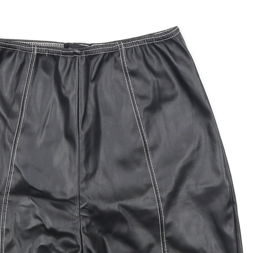 Pretty Little Thing Womens Black   Hot Pants Shorts Size 12