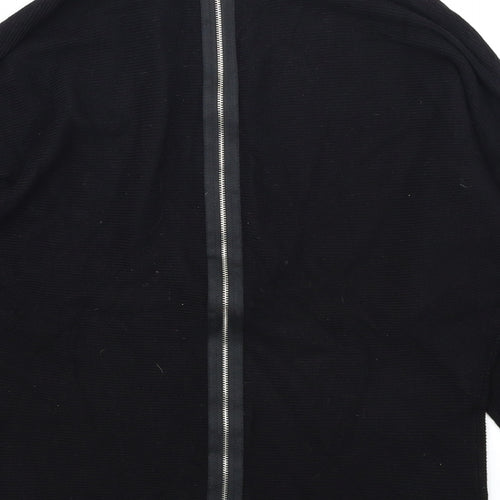 Primark Womens Black   Basic T-Shirt Size S  - Ribbed