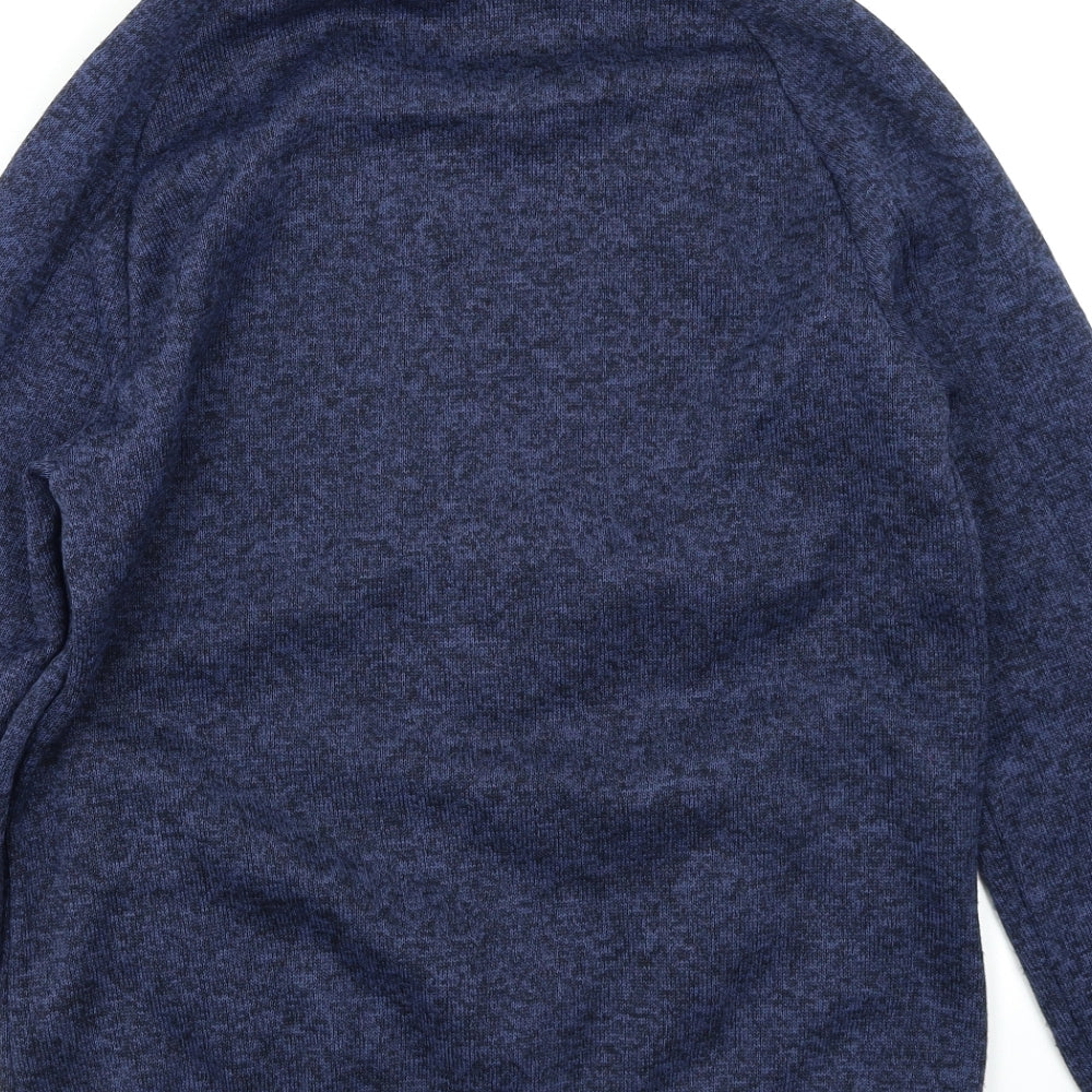 Cedar Wood State Mens Blue  Fleece Jacket  Size S