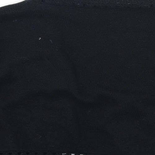 Linea Womens Black   Shrug Jumper Size M
