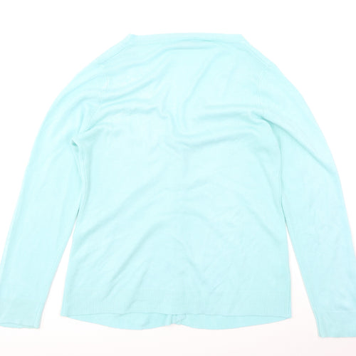 Papaya Womens Blue   Cardigan Jumper Size 16