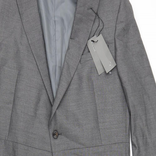 Marks and Spencer Mens Grey   Jacket Suit Jacket Size 38