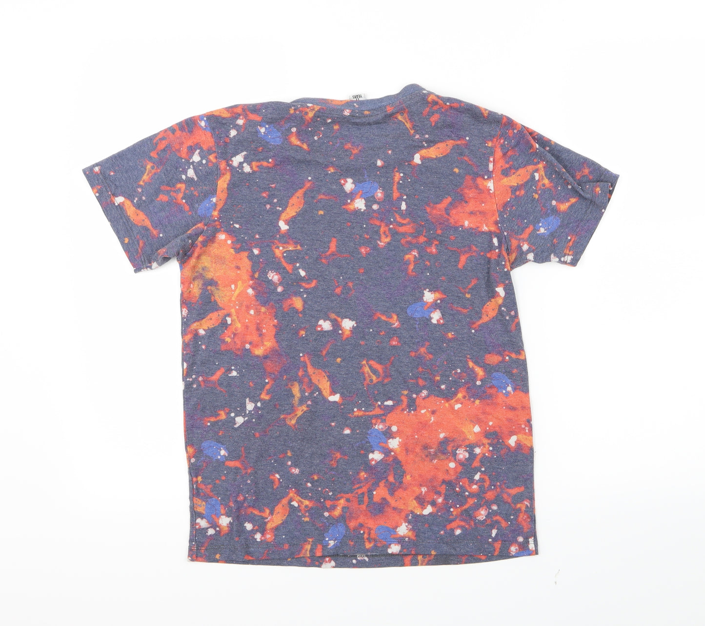 Hype Boys Red Geometric  Basic T-Shirt Size 13 Years