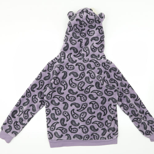 Dorothy Perkins Womens Purple Paisley  Top Pyjama Top Size S