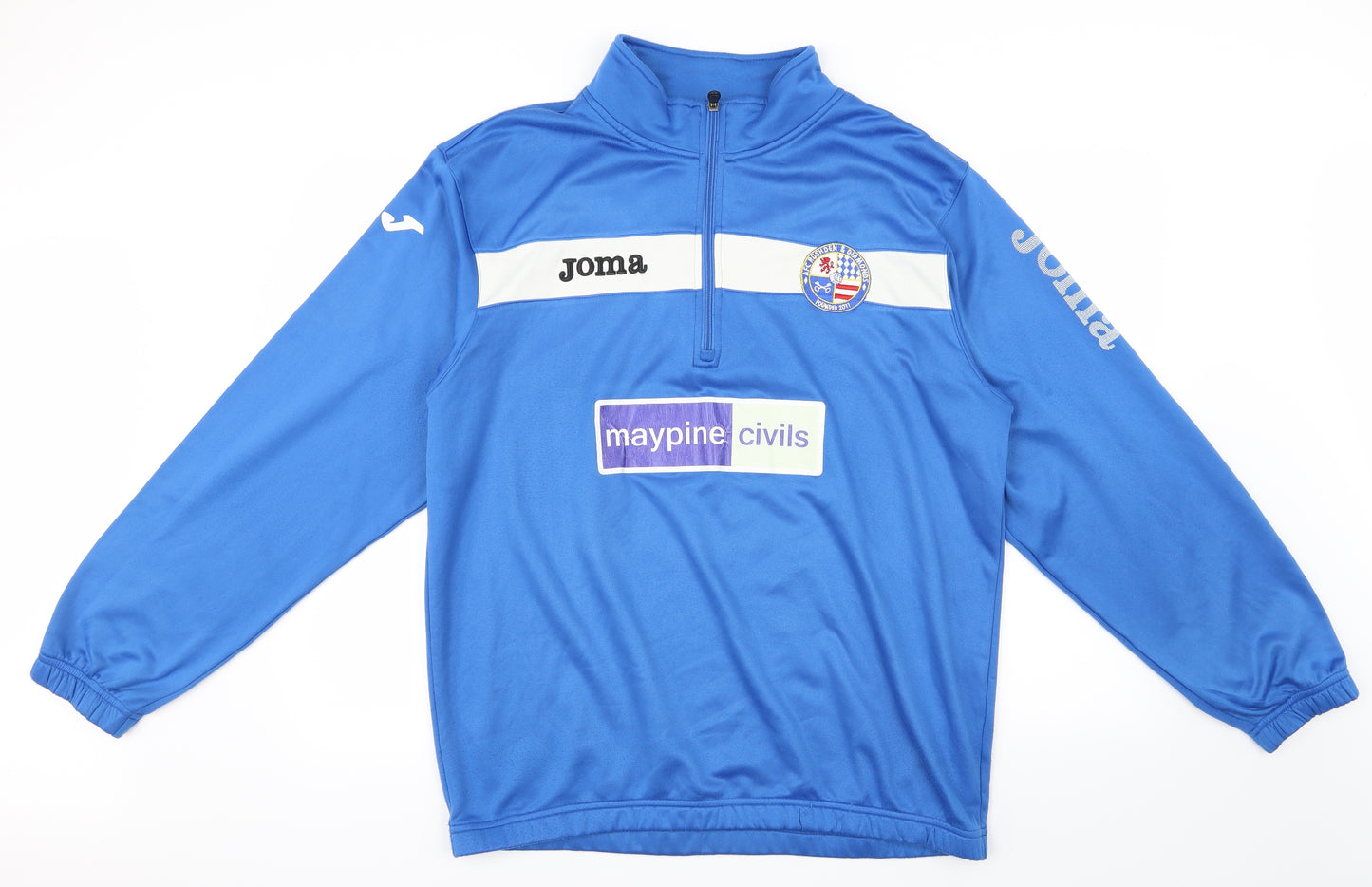 Joma Mens Blue   Jacket  Size L  - AFC Rushden & Diamonds