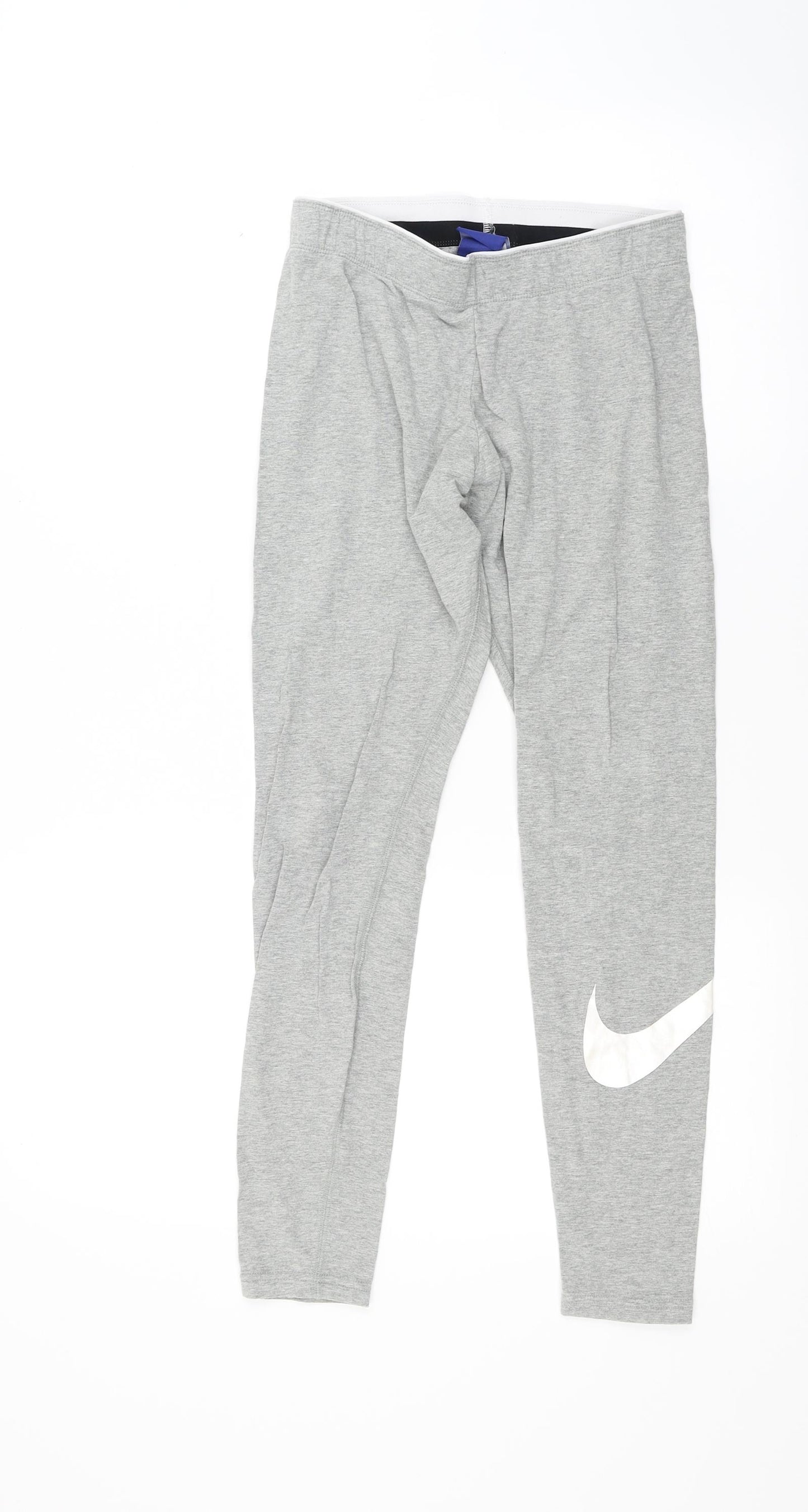 Nike Girls Grey  Jacquard Jogger Trousers Size S
