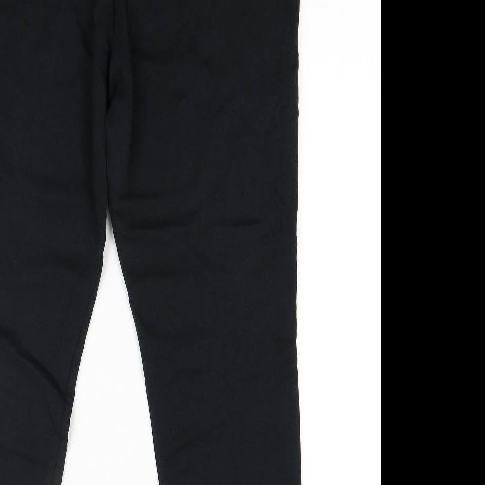 Nike Womens Black  Jersey Jogger Trousers Size XL L27 in