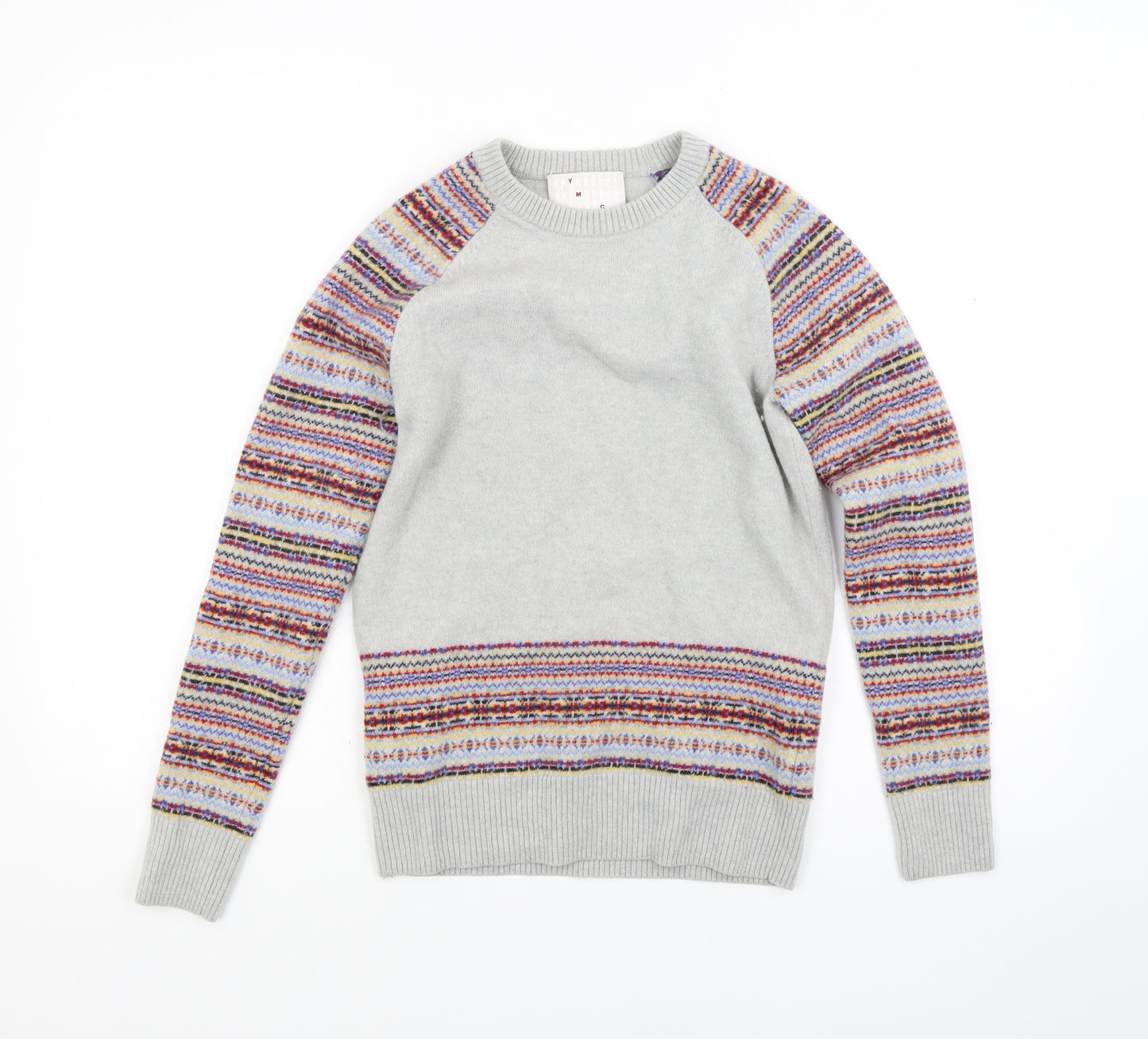 YMC Womens Grey  Knit Pullover Jumper Size M