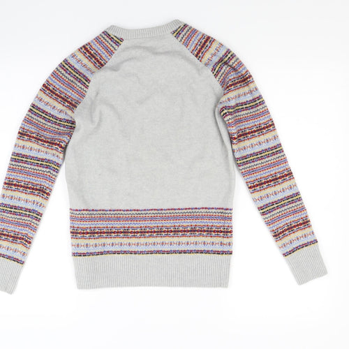 YMC Womens Grey  Knit Pullover Jumper Size M