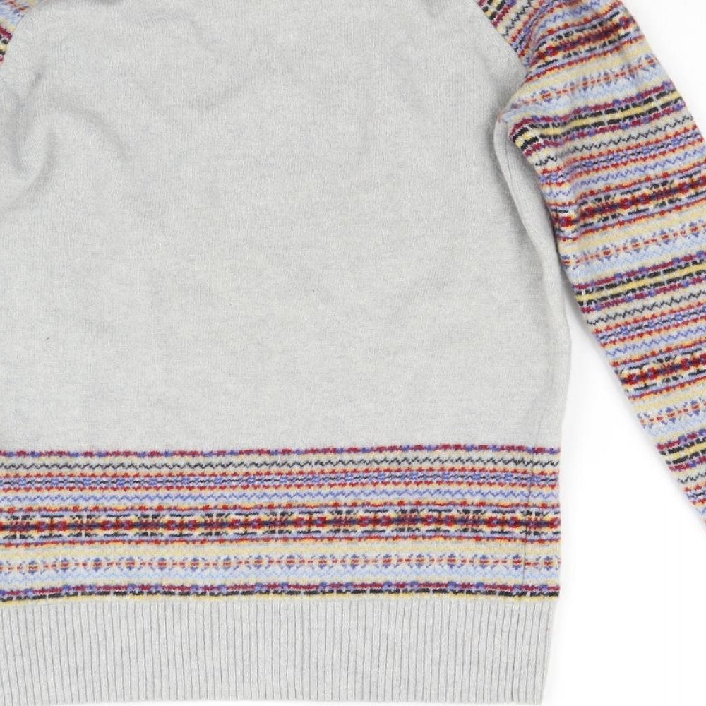 YMC Womens Grey  Knit Pullover Jumper Size M