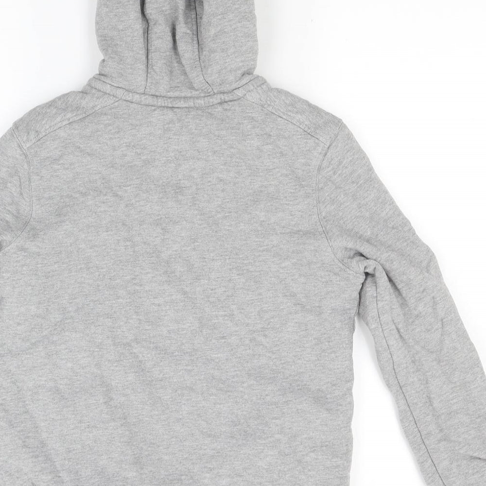 Marks and Spencer Boys Grey   Full Zip Hoodie Size 10 Years