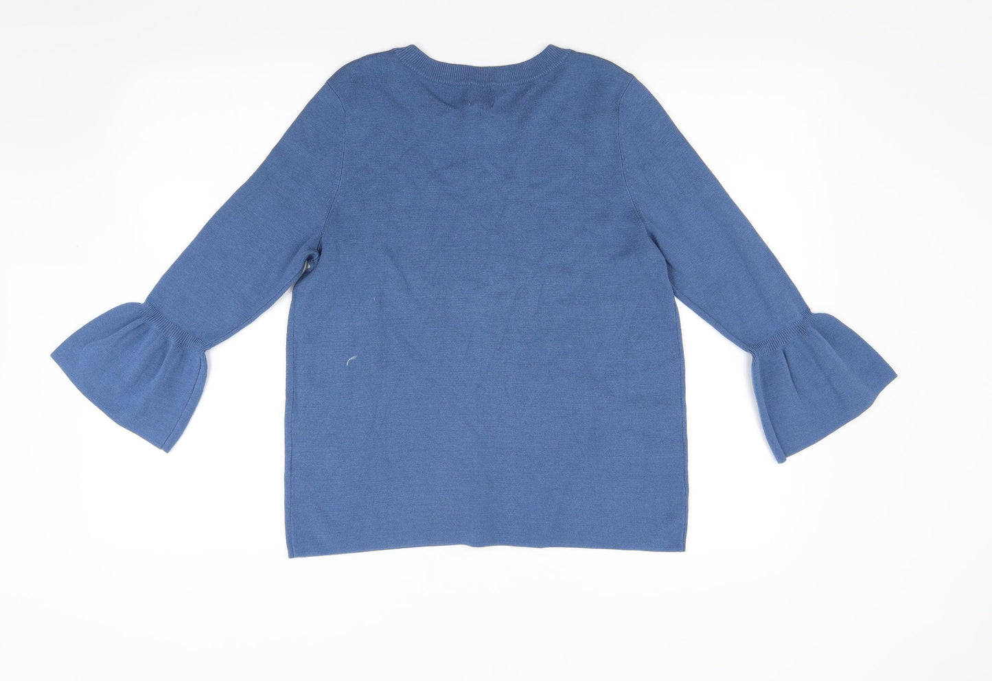 H&M Womens Blue  Knit Pullover Jumper Size M