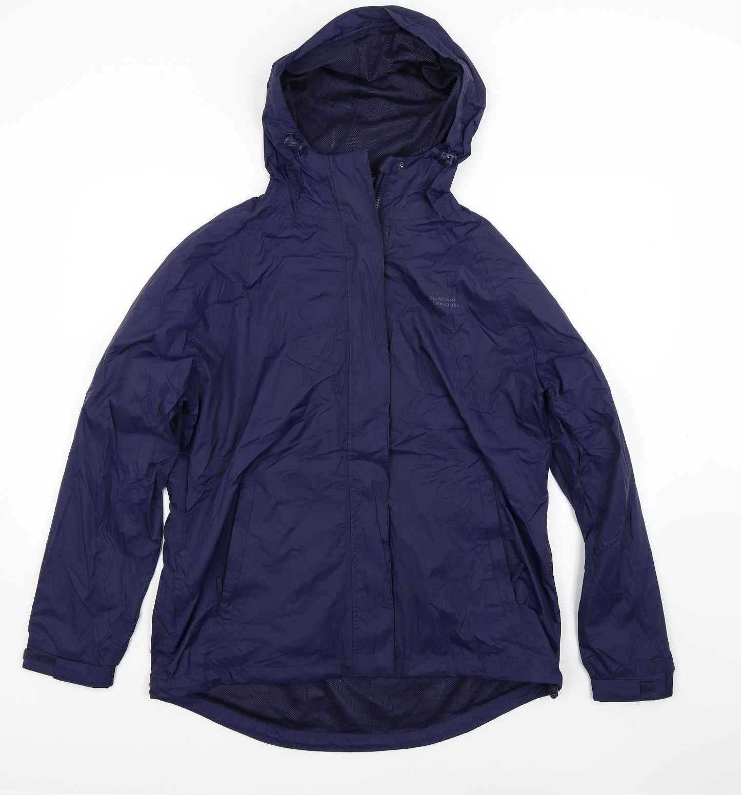 Mountain Warehouse Womens Blue   Windbreaker Coat Size L