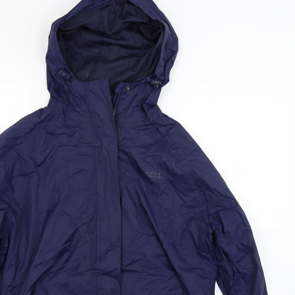 Mountain Warehouse Womens Blue   Windbreaker Coat Size L
