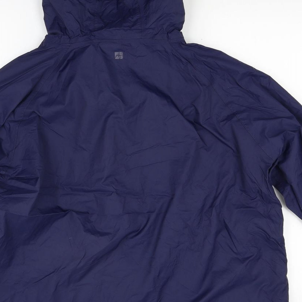 Mountain Warehouse Womens Blue   Windbreaker Coat Size L