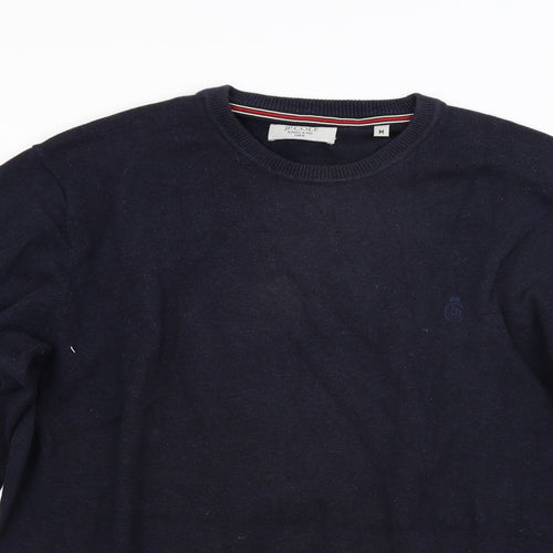 JP Cole Mens Blue  Knit Pullover Jumper Size M