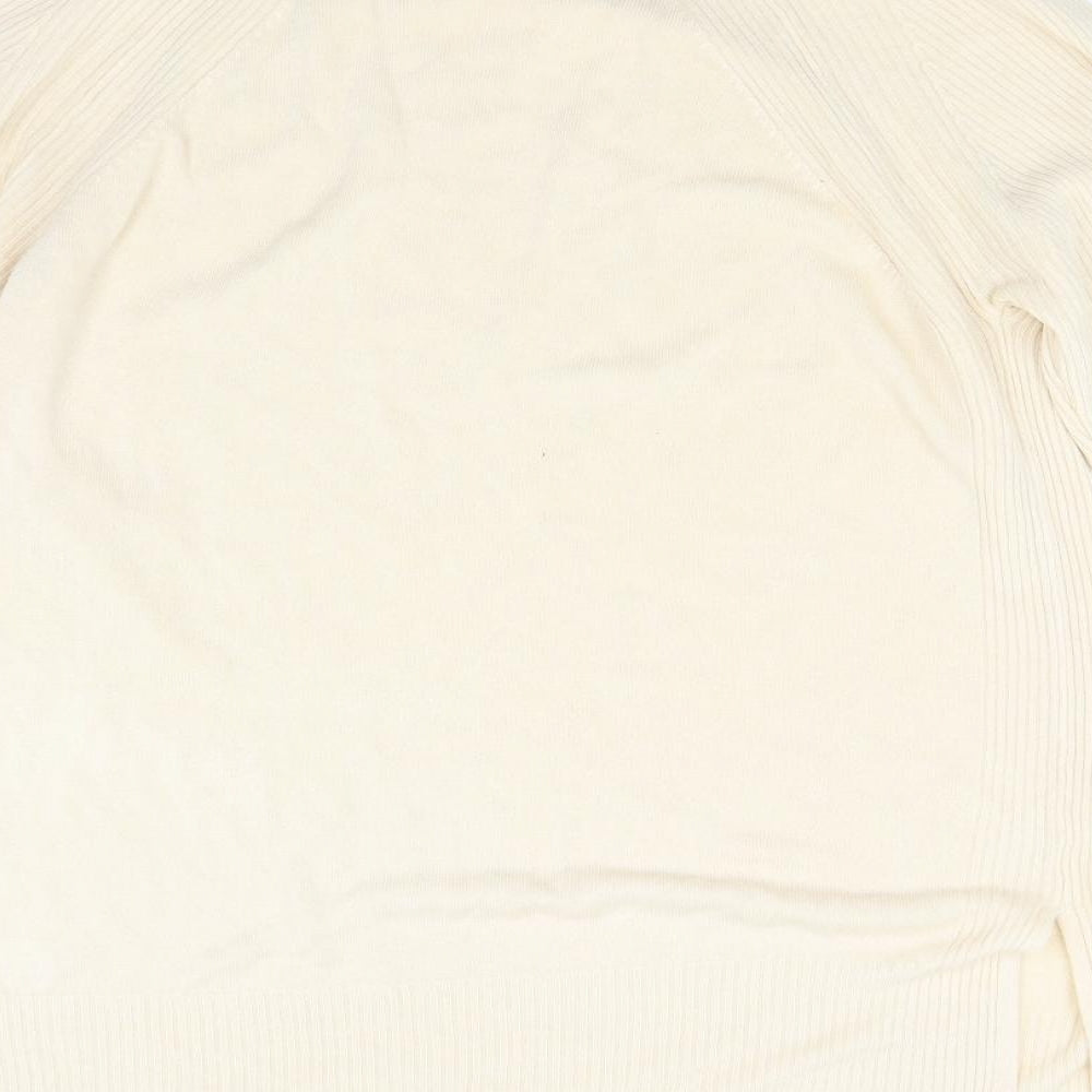 George Womens Beige  Knit Pullover Jumper Size 14
