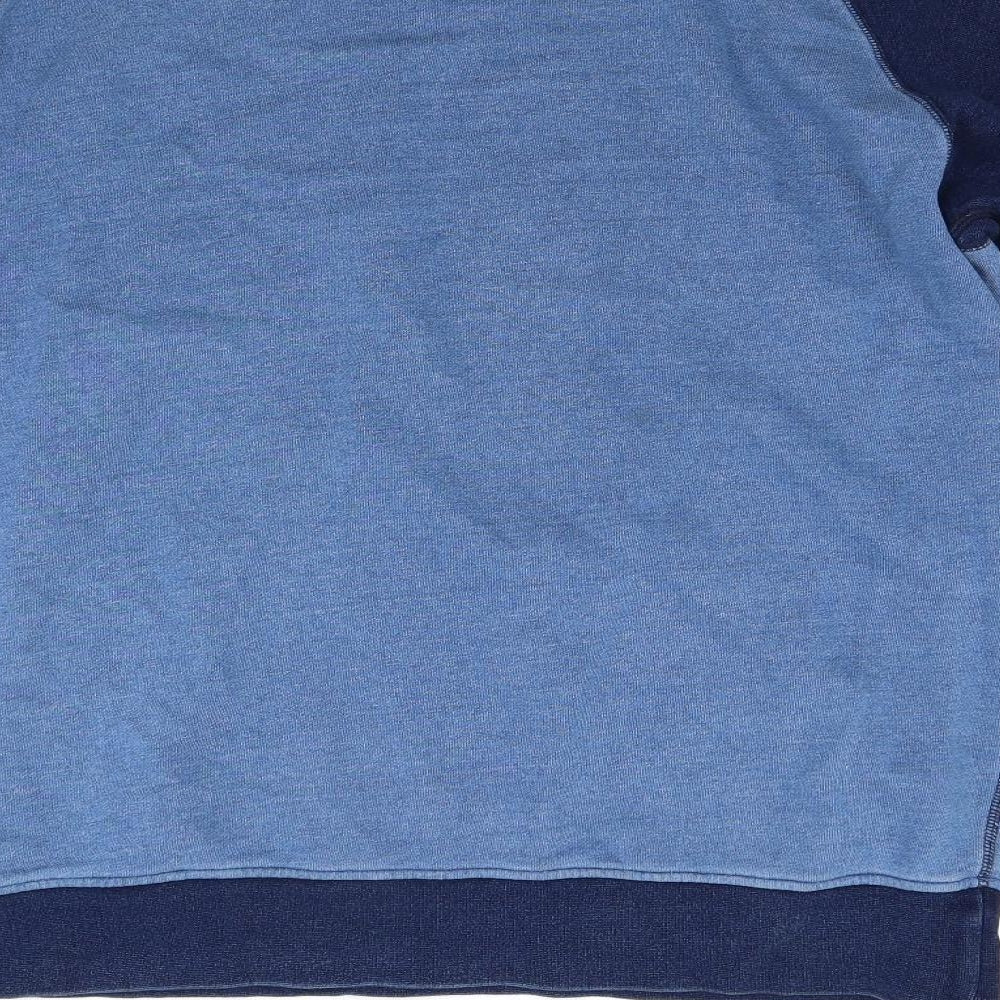 Orvis Mens Blue   Pullover Sweatshirt Size L