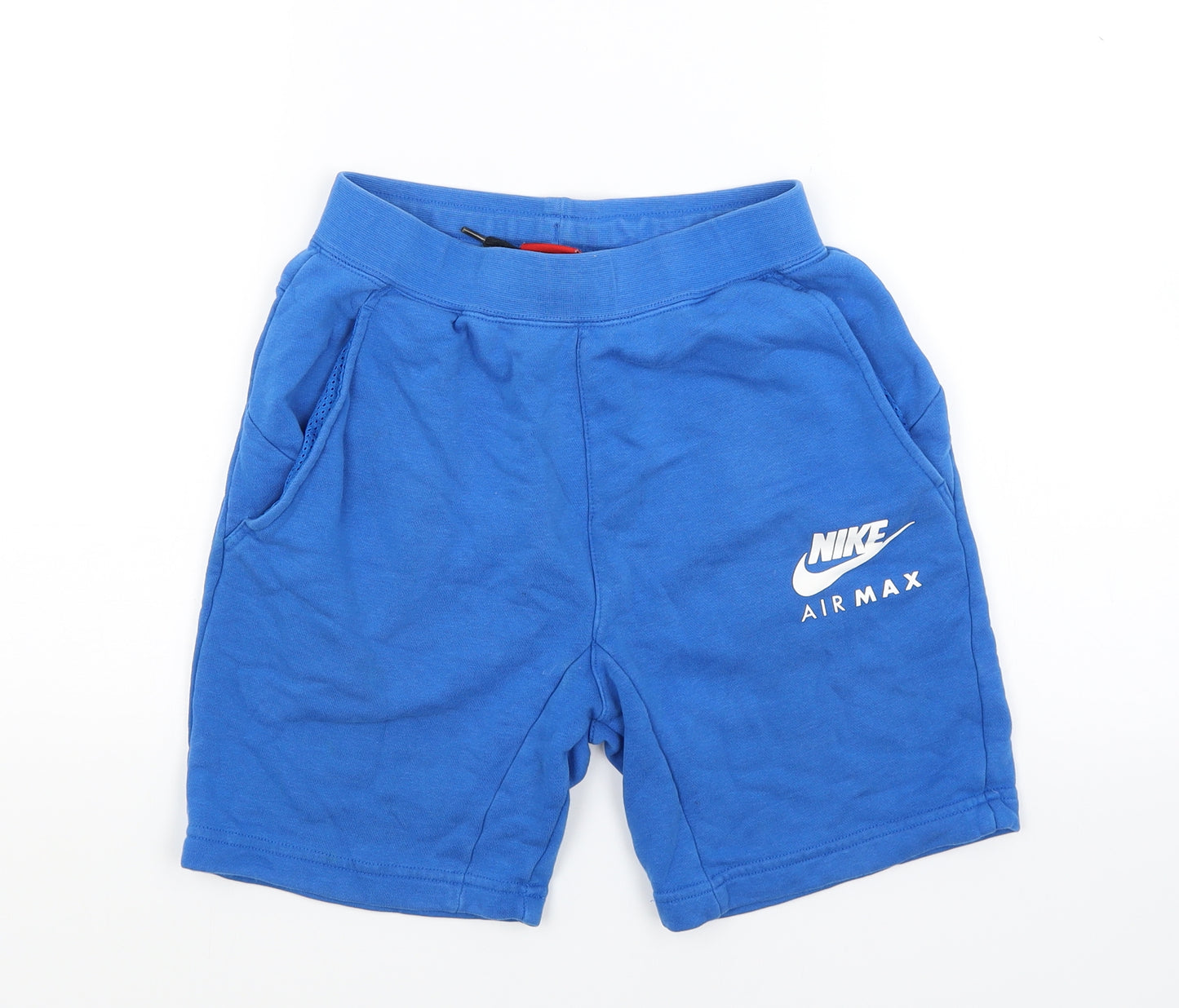 Nike Boys Blue  Jacquard Sweat Shorts Size 14 Years