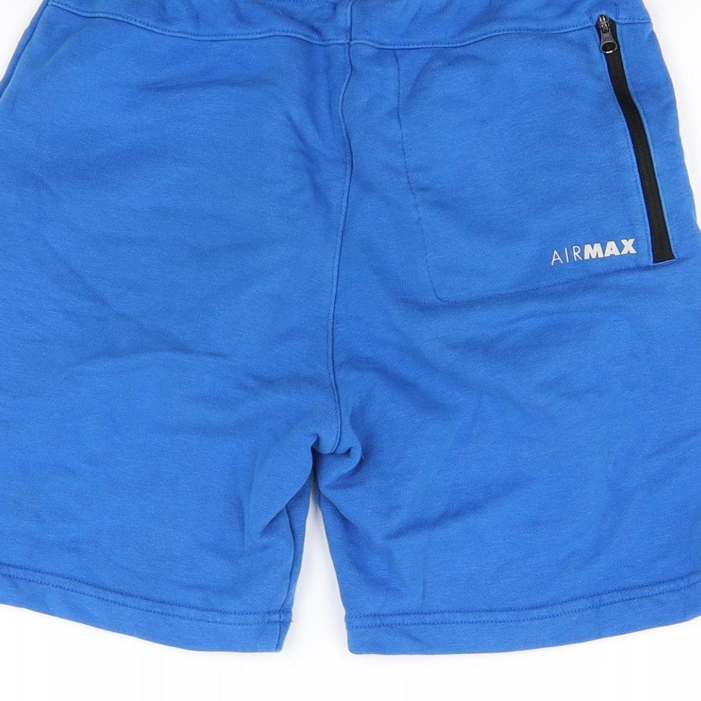 Nike Boys Blue  Jacquard Sweat Shorts Size 14 Years