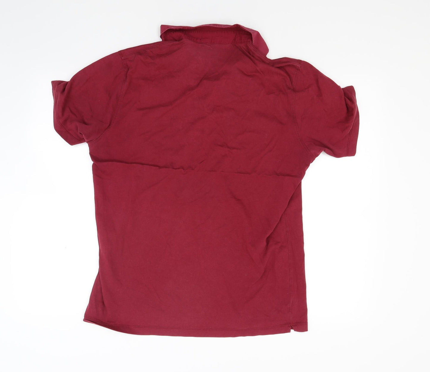 Uniqlo Mens Red  Jacquard  Polo Size XL