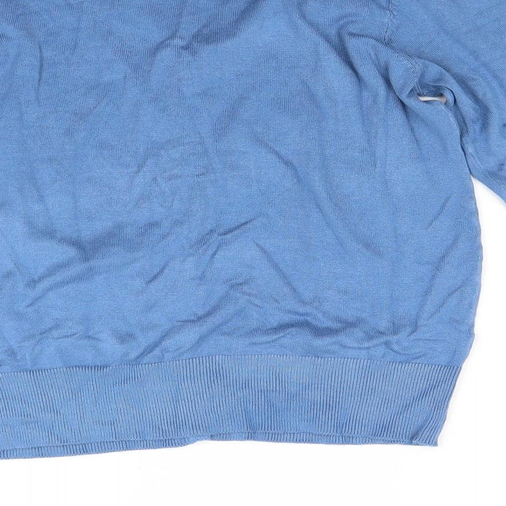 Primark Womens Blue  Knit Cardigan Jumper Size S