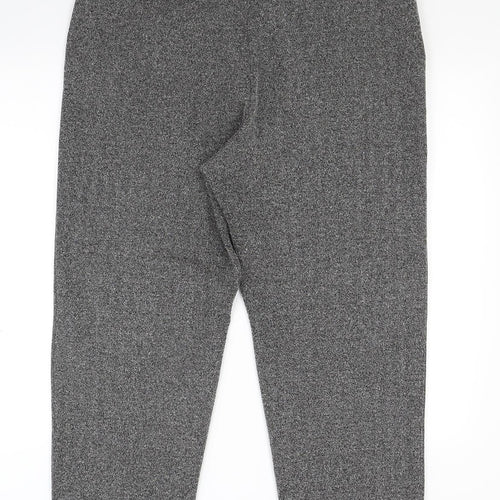 Marks and Spencer Womens Grey   Trousers  Size 18 L26 in