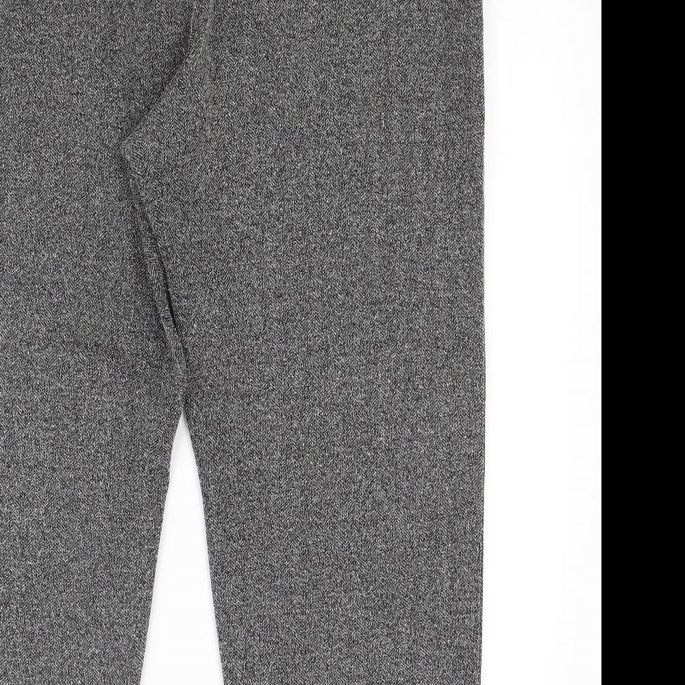 Marks and Spencer Womens Grey   Trousers  Size 18 L26 in