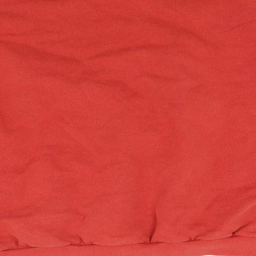 Stefanel Girls Orange  Jacquard Pullover Sweatshirt Size 10 Years