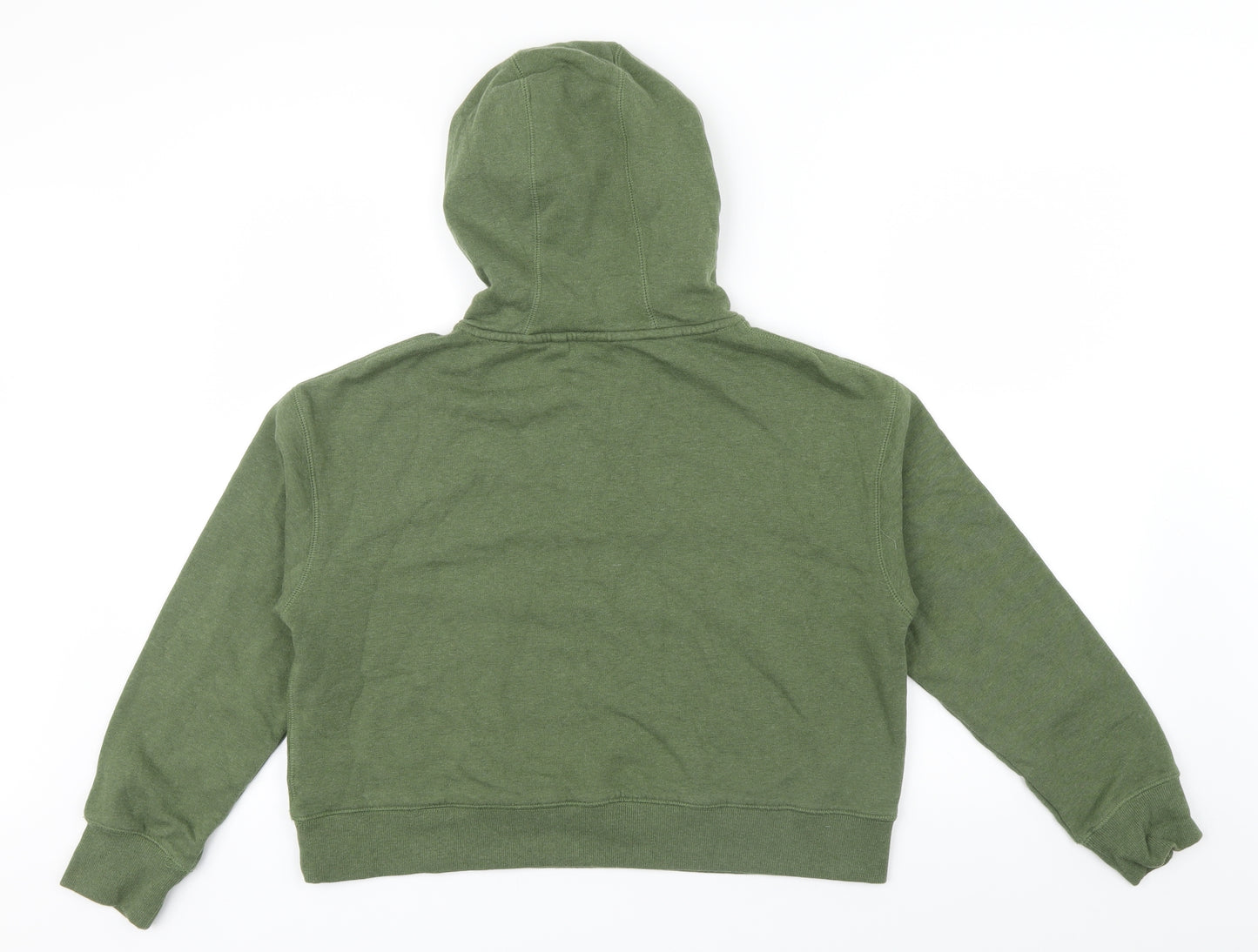 NEXT Girls Green   Pullover Hoodie Size 13 Years  - Embroidered