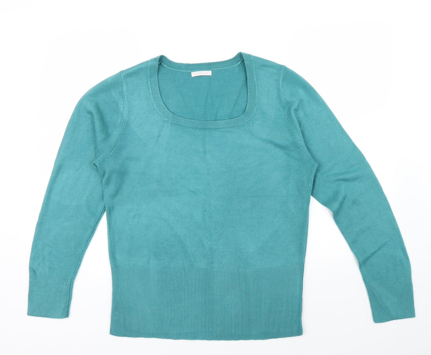 Matalan Womens Green   Pullover Jumper Size 16