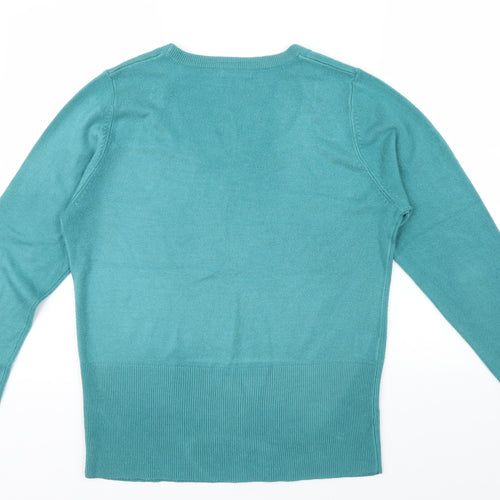 Matalan Womens Green   Pullover Jumper Size 16