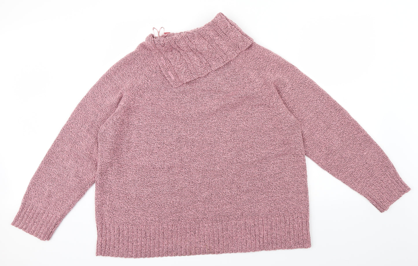 Bonmarché Womens Ivory   Henley Jumper Size XL  - Button detail on neck line