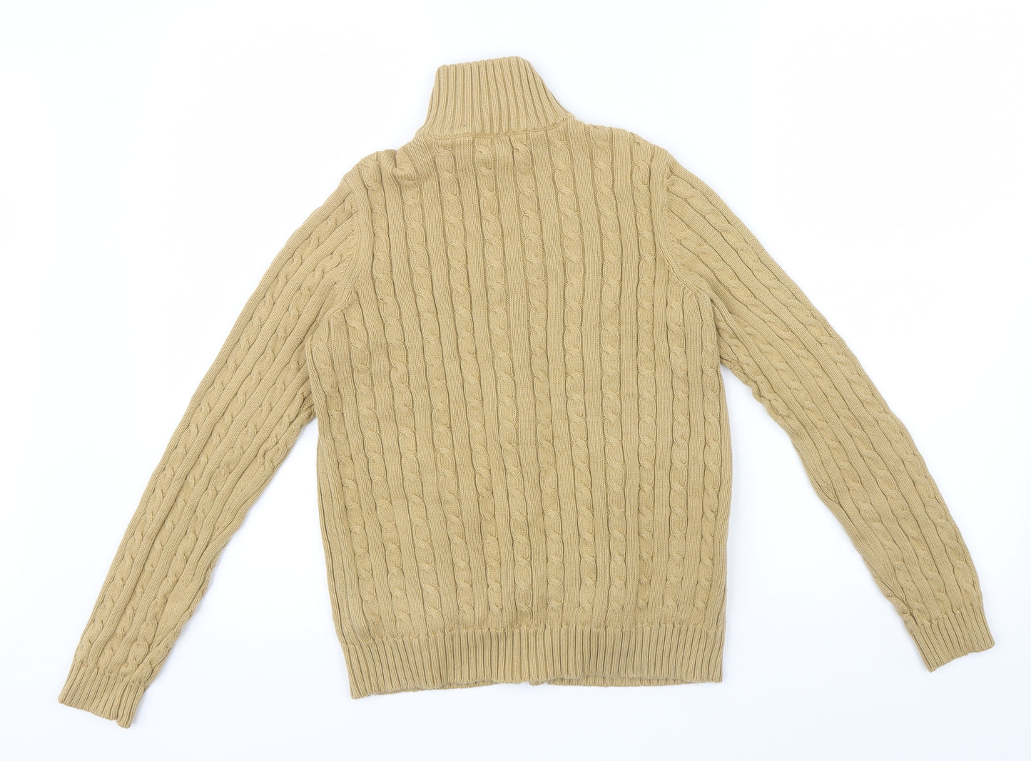 Ralph Lauren Womens Yellow   Cardigan Jumper Size S  - Embroidered