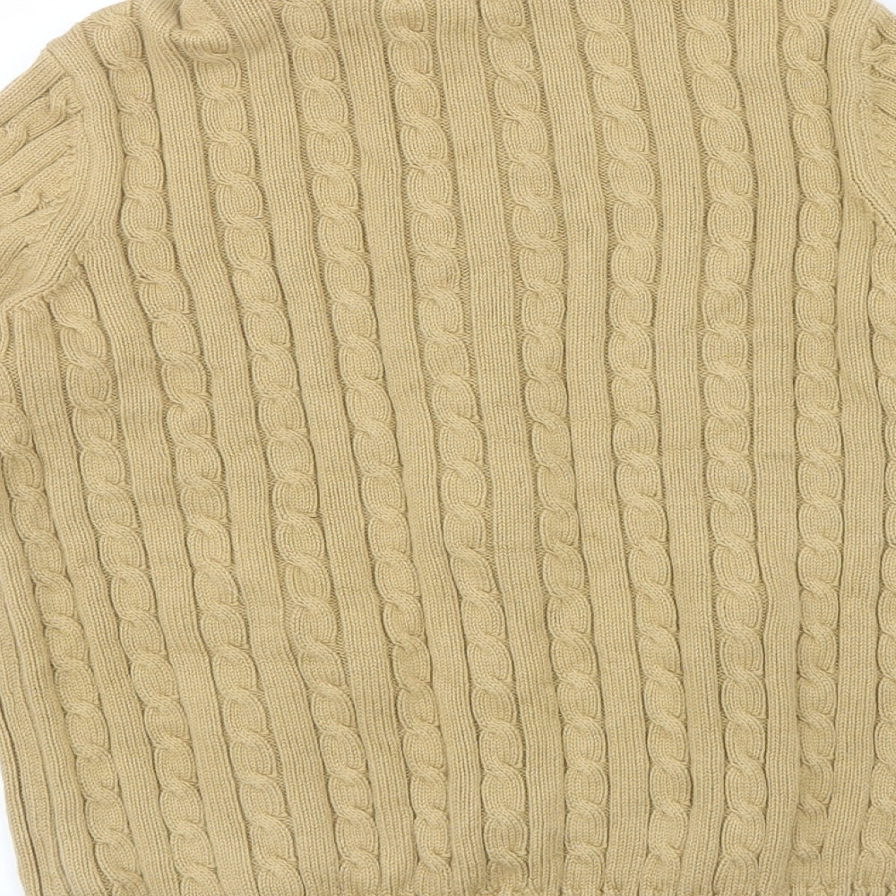 Ralph Lauren Womens Yellow   Cardigan Jumper Size S  - Embroidered