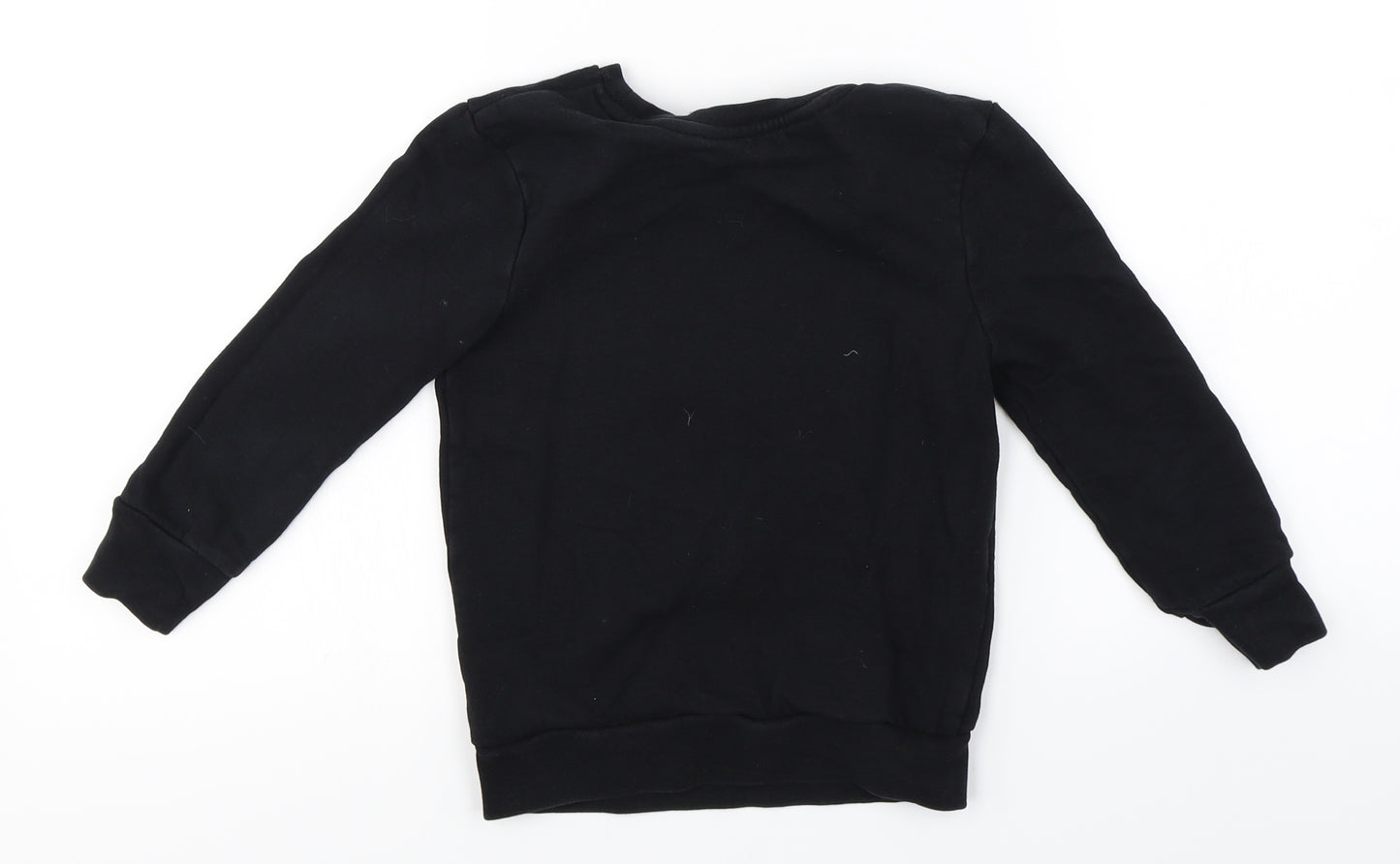 George  Boys Black   Pullover Jumper Size 4-5 Years  - DInosaur