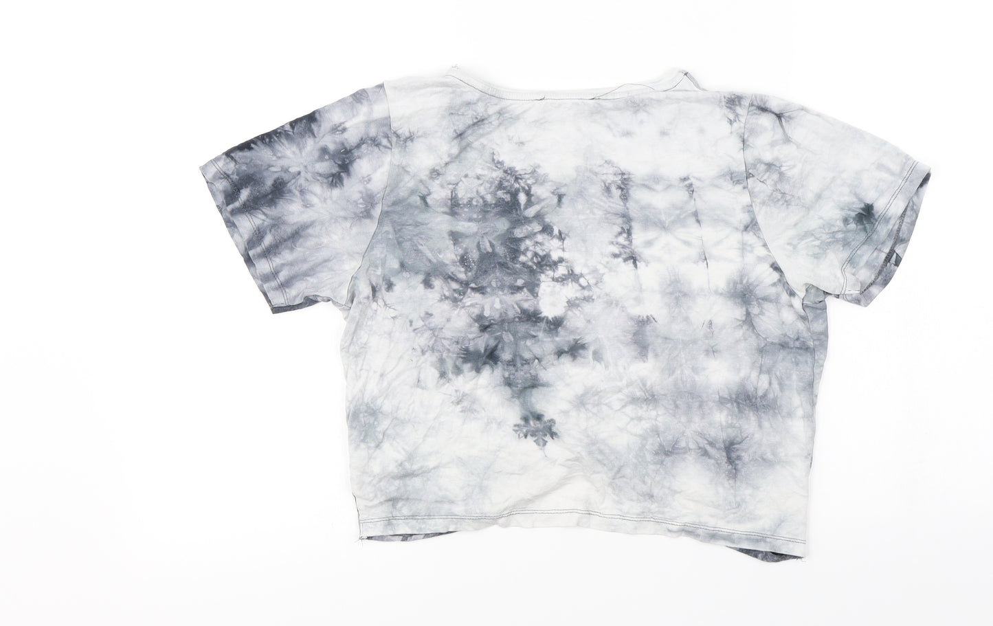 Primark  Womens Grey   Cropped T-Shirt Size 14