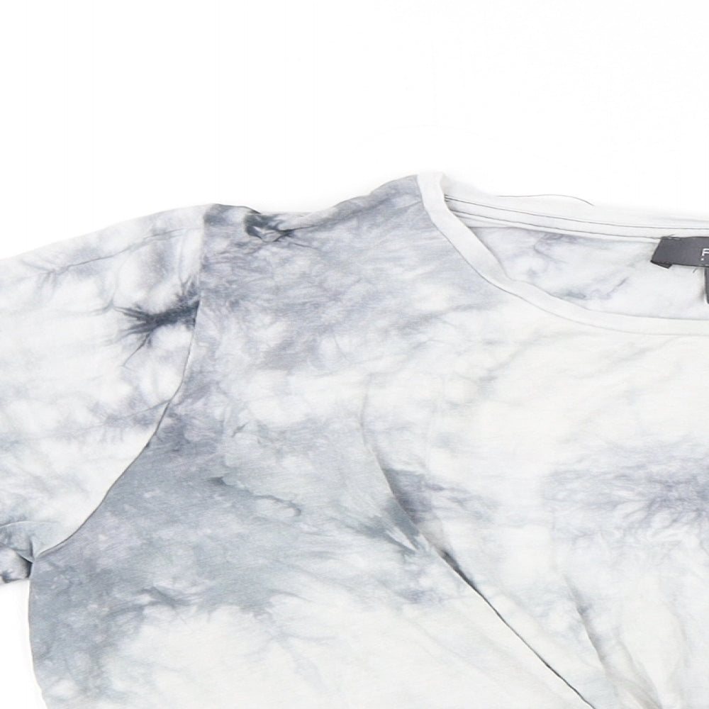 Primark  Womens Grey   Cropped T-Shirt Size 14